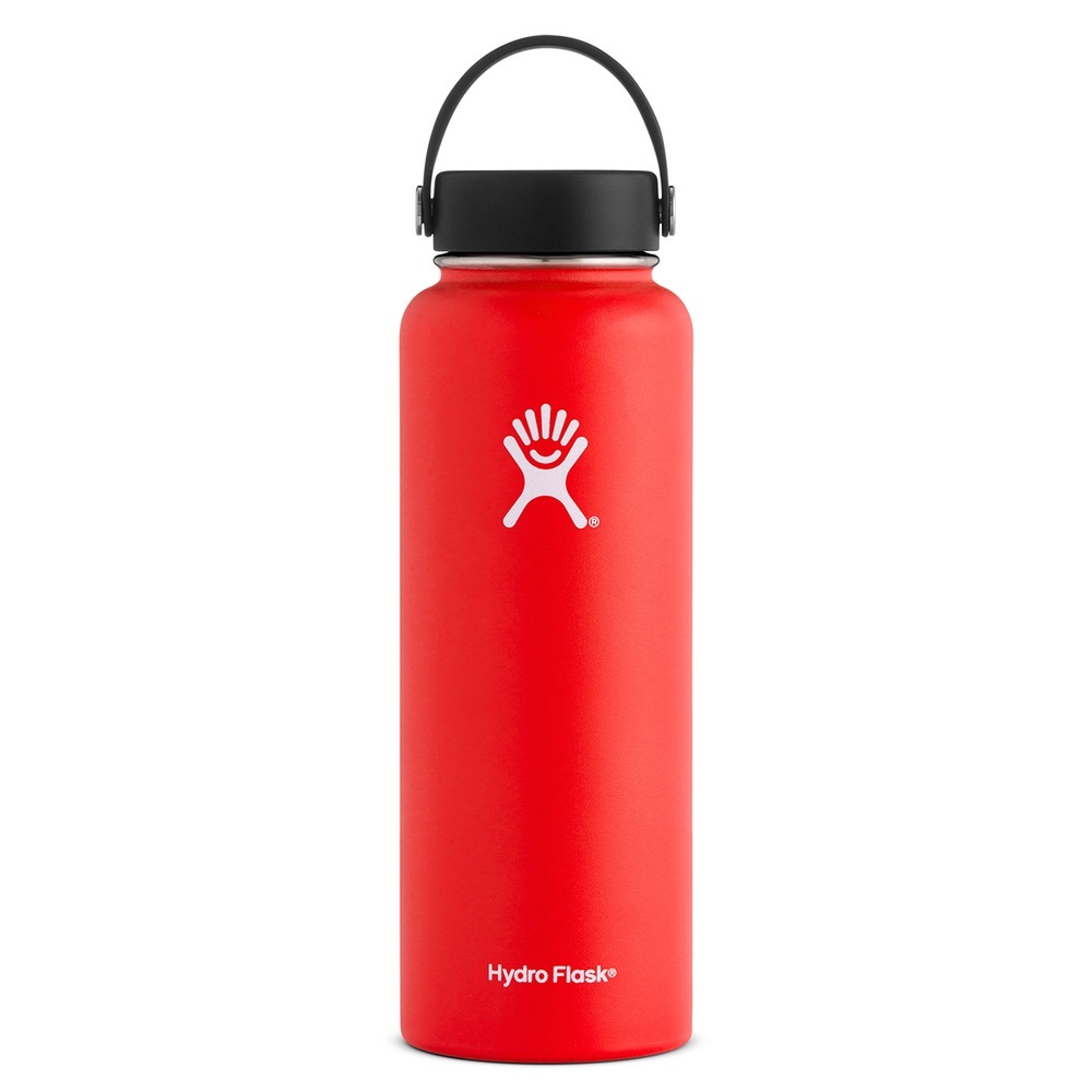 Red 40oz Hydro Flask